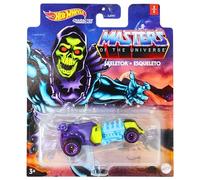 Character Cars Hot Wheels Masters of the Universe - Vehículo fundido a presión a escala 1:64 - Skeletor 2/5