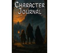 Character Journal: A Chronicle for Heroes and Legends (Adventurers of The Silent Accord) | 6x9in 158 pages