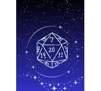 Character Journal: DnD RPG notebook - with character sheets, quest tracker and more: Stars theme for spellcasters, clerics, wizards, sorcerers, warlocks, druids