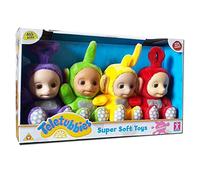 Character Options Teletubbies Juego Completo de Juguetes de Peluche Super Suaves