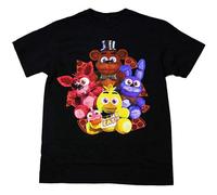 Character Party Unisex 100% Cotton Short-Sleeve T-Shirts Black XL