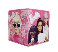 Character World Barbie - Cajas de almacenamiento con licencia oficial | Paquete de 2 cubos de almacenamiento plegables | Perfecto para organizar la habitación de los niños, sala de juegos para niños