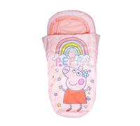 Character World Sofá Mini Inflable 2 en 1 de Peppa Pig Sofá y Reclinable para Niños, Silla Cama Plegable para Bebés, Sillón para Dormitorio y Sala de Juegos