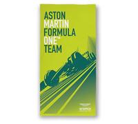 Character World Toalla de F1 con Licencia Oficial de Aston Martin | Tacto Supersuave, diseño de alas hogar, el baño, la Playa y la Piscina | 100% algodón | 150 cm x 75 cm | Verde