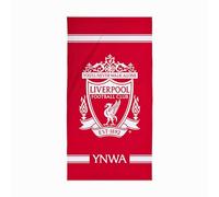 Character World Liverpool FC Toalla Oficial | Tacto súper Suave, diseño del Club de fútbol YNWA hogar, baño, Playa y Piscina | Talla única 75 cm x 150 cm | 100% algodón