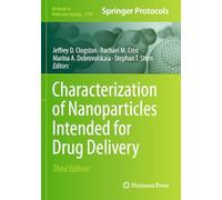 Characterization of Nanoparticles Intended for Drug Delivery (Methods in Molecular Biology)