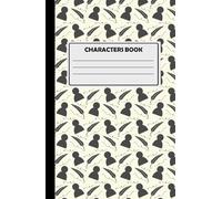 Characters Building Notebook For Creative Writing: Space For 11 Characters, 180 Cream Pages, Silhouette Design, Beige.