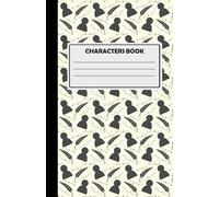 Characters Building Notebook For Creative Writing: Space For 11 Characters, 180 Cream Pages, Silhouette Design, Beige.
