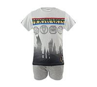 Characters Cartoons Harry Potter - Niño - Juego de 2 piezas camiseta y pantalón corto - Primavera verano, 1169 Blanco, 12 años