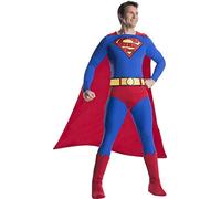 Charades Men's Classic Premium Superman Fancy Dress Costume X-Large