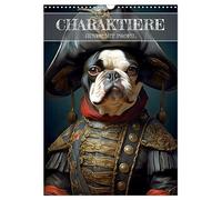 CHARAKTIERE Hunde mit Profil (Wandkalender 2026 DIN A3 hoch), CALVENDO Monatskalender: Wenn Hunde Menschen wären ...