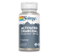 Charcoal Activated 90 vegcaps Solaray - carbón activo en cápsulas vegetales