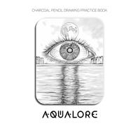 Charcoal Pencil Drawing Practice Book - Aqualore: Mastering Aquatic Reflections, Fluid Textures, and Anthropomorphic Water Spirits