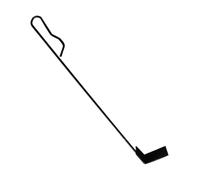 Charcoal Rake - Fireplace Cleaning Tool for Fire Pits Pizza Oven Wood Stove Campfire Outdoor Grilling Party Garden | Heat Resistant Metal Rod with Long Handle Ash Control Spreading Usage