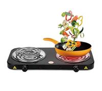 Charcoal Starter - Electric Griddle - Portable Charcoal Burner con protección múltiple - Fast Heating Electric Cooking Stove For Outdoor Cooking, Picnic, Camping, Travel, BBQ, RV Use