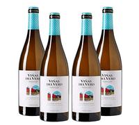 Chardonnay Viñas del Vero - Vino blanco de 75 cl - D.O. Somontano - Bodegas Gonzalez Byass (Pack de 4 botellas)