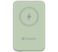 Batería externa Verbatim Charge ″n″ Go 10000 mAh Verde Quick Charge 3.0 MagSafe Inalámbrica