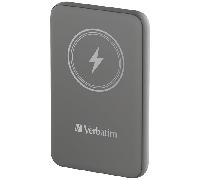 Verbatim - Charge ''n'' Go Polímero de litio 10000 mAh Cargador inalámbrico Gris