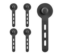 Charger Cable Ties - Wire Organizer Ties | 5 Pieces Adjustable Reusable Anti-Knotting | Cable Tiess Adjustable Reusable Anti Knotting Organization For Earphone Phone Charger Small Space Travel Backpac