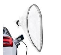 Charger Cover, Port Protector, 16.14in EV Shield, Magnetic Suction, Clear Waterproof for Electric Vehicle, Charging Port, Weather Guard, Daily Commute, Father Gift, Mother Use