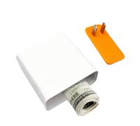 Charger Safe Śtořage - Secret Hidden Safe Box For Valuables | Simulated Chargeř Design Discreet Stöřage | For Money, Jewelry, Keys, Travel Home Camping