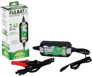 Chargeur batterie fulbat fulload f4 - 6v - 12v 4a (pour batterie de 1.2 a 120 ah)
