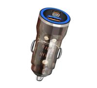 Chargeur Rapide de Voiture - Adaptador de cigarrillo PD 30 W a doble puerto | Chargeur de téléphone USB C Rapide, Charge Rapide Pour, | Chargeur Voiture Compact, Haute Puissance