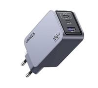 Ugreen nexode pro eu 3-port gan pd fast charger with usb-c cable unive