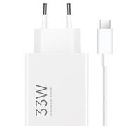 Cargador xiaomi usb 33w mi combo con cable tipo-c blanco bhr9956eu