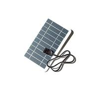 Chargeur solaire, Enchufe Solar, Chargeur solaire USB 2W 5V Chargeurs de Panneaux Solaires Portables, Panneaux d'Énergie Solaire à Haute Conversion, Panneaux USB, Chargeurs de Battery pour le Sport