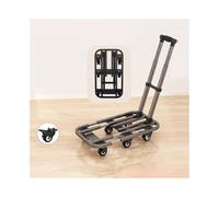 Chariot à Plateforme Pliable pour le Transport de marchandises, Chariot de Transport à Plateau pour la Maison, Chariot à bagages Portable, Chariot Express, Petite remorqu