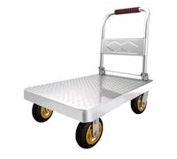 Chariot de jardin flexible y robuste - Capacidad de 230 kg - Multifonction avec ruletas pivotantes - Rangement facile pour l'extérieur - Idéal pour les charges lourdes.