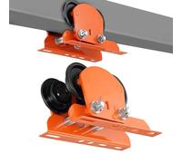 Chariot De Poutre R?glable ? Chariot De Levage Pour Rail En Acier, Charge Lourde Jusqu'? 1T ? Accessoire Industriel Pour Atelier, Entrep?t, Chantier, Mouvement Facile Et S?curis? Des Charges