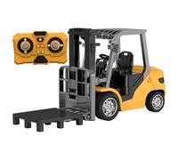 Chariot Élévateur RC - Jouet Télécommandé Interactif | Véhicule De Construction RC | Chariot Élévateur Télécommandé, Grue De Levage, Jouet Pour En Bas Âge, Garçons Et Filles, Jeu D'extérieur E