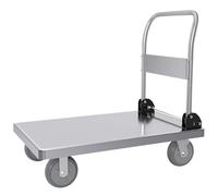 Chariot flexible robusto avec 4 ruues Capacité 800 kg Idéal pour les jardins les s les entrepôts et les points de ramassage Packa