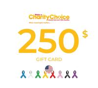 Charity Choice Gift Card 250 USD Key - UNITED STATES