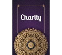 Charity: Personalized notebook with name Charity | Birthday gift for women, girl, daughter, mom, sister, ... | Cover: mandala | 110 lined pages journal, small size 6x9 inches