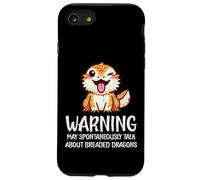 Charla de Advertencia sobre el Oso dragón Barbudo Niños Mujeres Hombres Carcasa para iPhone SE (2020) / 7/8