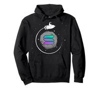 Charla de criptomonedas - Fun Solana Rocket To The Moon Sudadera con Capucha