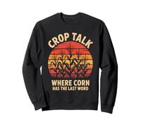 Charla de cultivos donde el maíz tiene la última palabra Retro Farm Sudadera