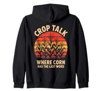 Charla de cultivos donde el maíz tiene la última palabra Retro Farm Sudadera con Capucha