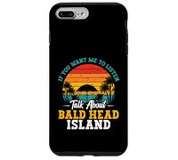 Charla de viaje sobre vacaciones de verano Bald Head Island Carcasa para iPhone 7 Plus/8 Plus