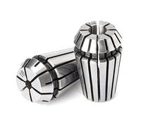 ChaRLes 2Pcs Er16 1/8 1/4 Pulgadas Primavera Collet Chuck Collet Para CNC Fresado Torno Herramienta