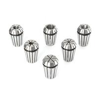 ChaRLes 6 Unids Er20 Chuck Collet 2Mm A 12Mm Resorte De Pinza Conjunto Para Fresadora Cnc Herramienta