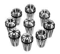 ChaRLes 9Pcs Er16 1/8 A 3/8 Pulgadas Spring Collet Chuck Collet Para Cnc Milling Lathe Tool