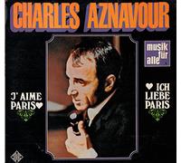 Charles Aznavour - Aznavour, Charles / Ich liebe Paris / J´aime Paris / Bildhülle / Telefunken # NT 212 / Deutsche Pressung / 12 Zoll Vinyl Langspiel-Schallplatte /