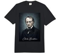 Charles Baudelaire Escritor Autor Francés Comfort Colors Adult Heavyweight T-Shirt