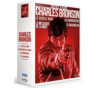 Charles Bronson - Coffret 4 films : Le Cercle noir + Le Messager de la mort + Les Baroudeurs + Le Bagarreur [Francia] [Blu-ray]