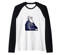 Charles Darwin de Julia Margaret Cameron Camiseta Manga Raglan