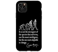 Charles Darwin Evolution Responsive To Change Cita divertida Carcasa para iPhone 11 Pro Max